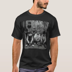 T-shirt Chats Gangsters Sarcasme Drôle Chat Mème Boit Bièr
