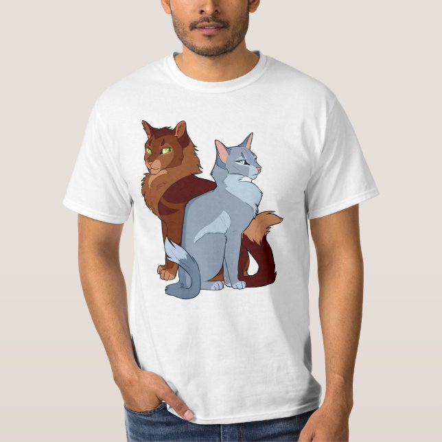 T-shirt Chats guerriers classiques (Devant)
