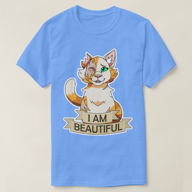 T-shirt Chats guerriers Je suis belle Brightheart  (Design devant)