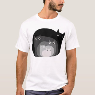 T-shirt Chats Hertorosexuels Drôle Chats Noirs Cadeaux