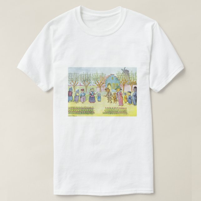 T-shirt Chats hollandais, Louis Wain (Design devant)