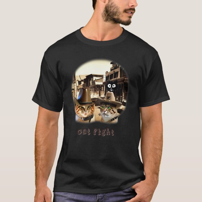 T-shirt Chats  Je fais ce que j'aime (Devant)