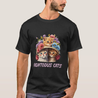 T-shirt Chats Justes Humour de Chat Chaton Maman de Chat