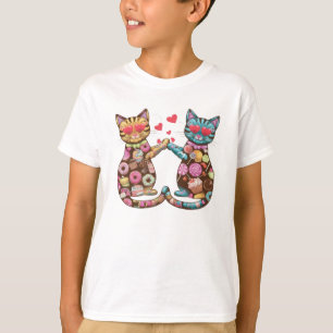 T-shirt Chats Love