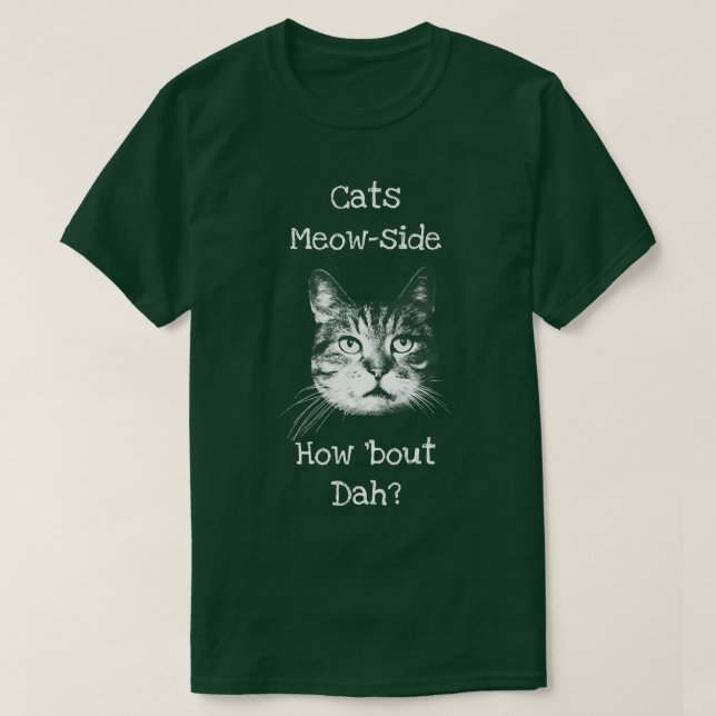 T-shirt Chats Meowside Et dah  (Design devant)