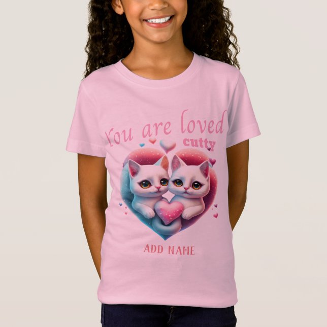 T-Shirt Chats Mignons (Devant)