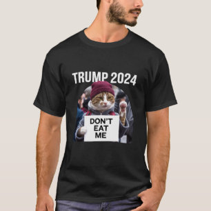 T-shirt Chats Ne Me Mangez Pas Pour Trump 2024 