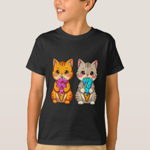 T-shirt Chats Neko Mignons Kawaii 67 Drip Meme Drôle Six S