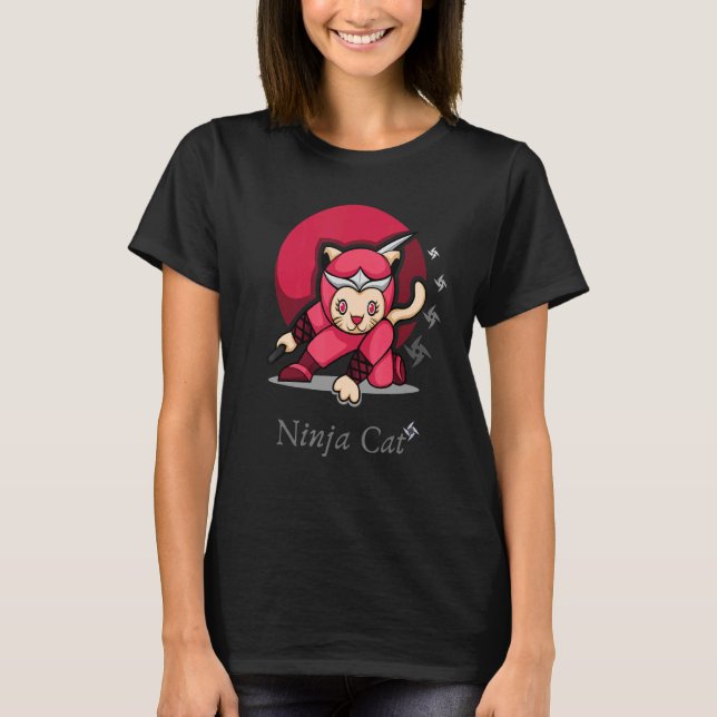 T-shirt Chats Ninjas (Devant)