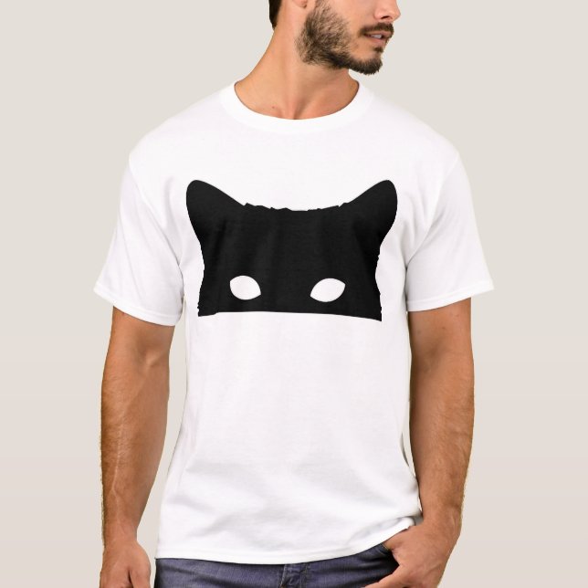 T-shirt chats noirs (Devant)