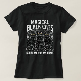 T-shirt Chats noirs magiques