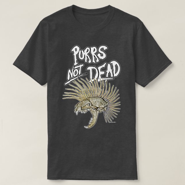 T-shirt Chats non morts (Design devant)