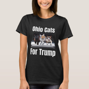 T-shirt Chats Ohio Pour Trump - Chat Politique Drôle