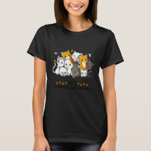 T-shirt Chats Papillon Chaton Minou Mignon Cool Drôle Chat
