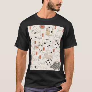 T-shirt Chats par Utagawa Kuniyoshi