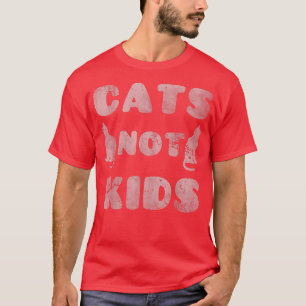 T-shirt Chats Pas Enfants Citations Amusantes Chat Humour 