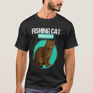 T-shirt Chats pêcheurs Chuchoteur de chat pêcheur