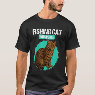 T-shirt Chats pêcheurs Chuchoteur de chat pêcheur
