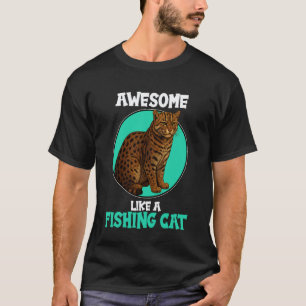T-shirt Chats pêcheurs géniaux comme un chat pêcheur