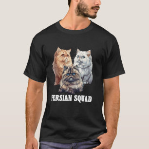 T-shirt Chats Persans ÉQUIPAGE PERSAN Propriétaire de chat