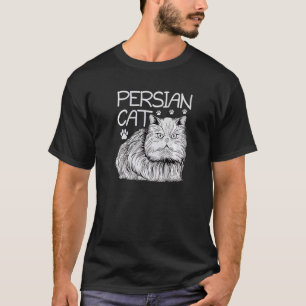 T-shirt Chats perses Propriétaire de chats Persian Longhai