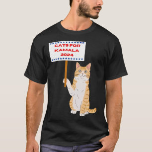 T-shirt Chats pour Kamala Harris Vote Président 2024 États