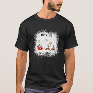 T-shirt Chats pour tout le monde Père Noël Noël Chat Drôle