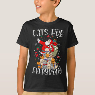 T-shirt Chats pour tout le monde vilain Noël Chat Drôle No
