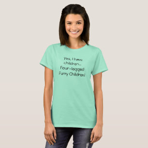 T-shirt Chats quadrupèdes de chiens d'enfants d'animaux