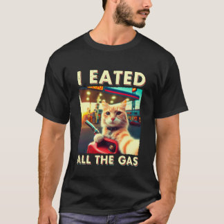 T-shirt Chats Selfie Drôle Mème de Chat Amoureux de Chat M