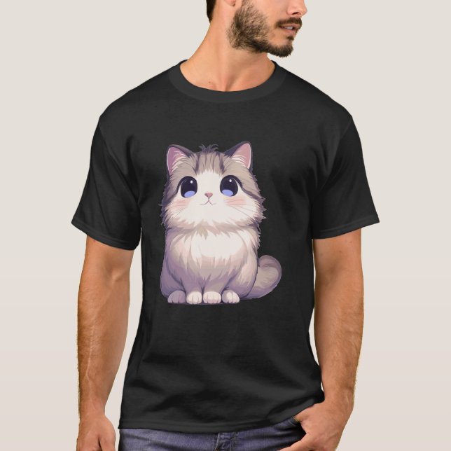 T-shirt Chats Sibériens Chat Sibérien (Devant)