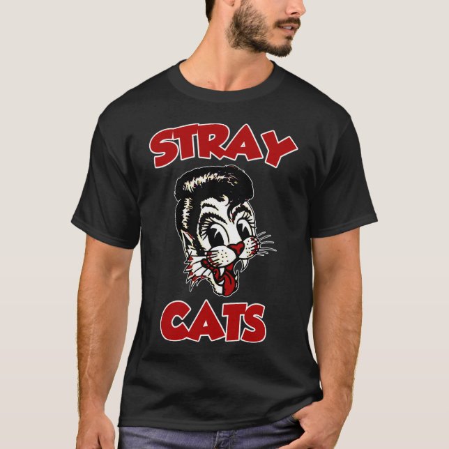 T-shirt Chats Stray de groupe féminin (Devant)