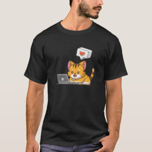 T-shirt Chats Sushi Sur Vêtements Informatiques Drôle Idée
