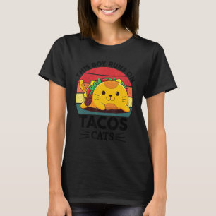 T-shirt Chats Taco Mexicain TacoChats pour Garçons Enfant