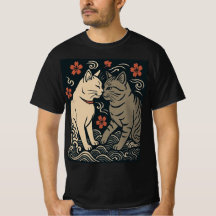 Chats Ukiyo-e Harmonie Art Japonais