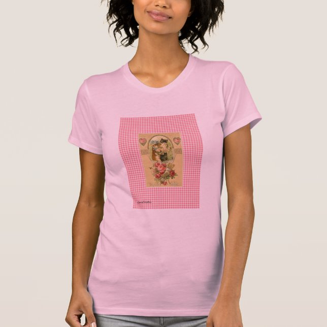 T-shirt Chats Vintages (Devant)