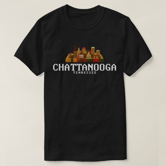 T-shirt Chattanooga Tennessee (Design devant)