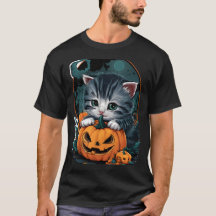 chatte à halloween