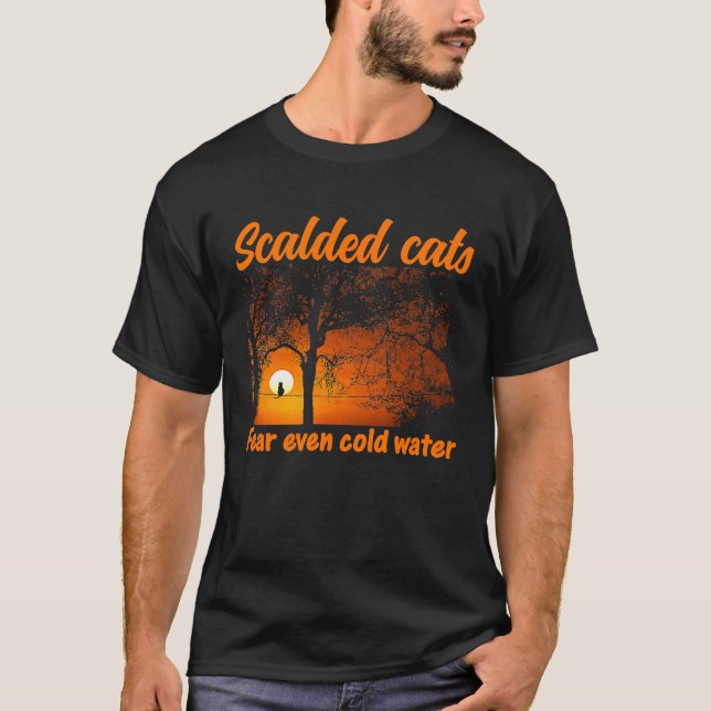 T-shirt chatte chat chatons pendaison citation 1 (Devant)