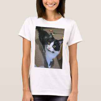T-shirt Chatte-chat mignon