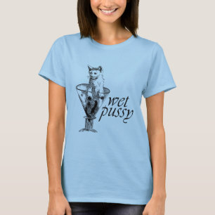 T-shirt Chatte Mouillée