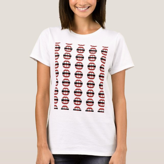 T-shirt Chatter les dents chemise, Le Dentiste (Devant)