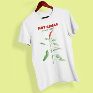 T-shirt Chaud Chili Plante Papa épicé Nourriture Lover Gar