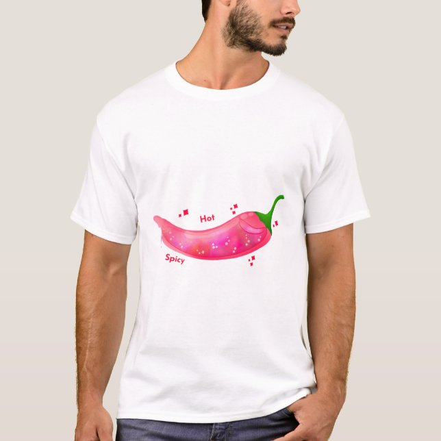 T-shirt chaud et épicé (Devant)