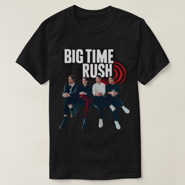 T-shirt CHAUD ! Gros temps de pointe Shisrt, Big Time Rush (Design devant)