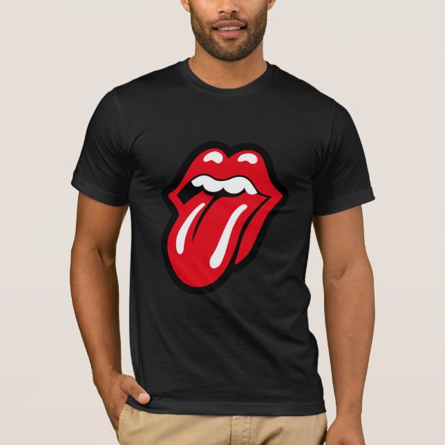 T-shirt Chaud Lips hommage Chemise (Devant)