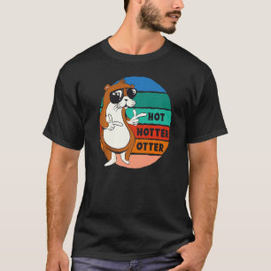 T-shirt Chaud Plus Chaud Loutre Drôle Dire Marten D'eau Do