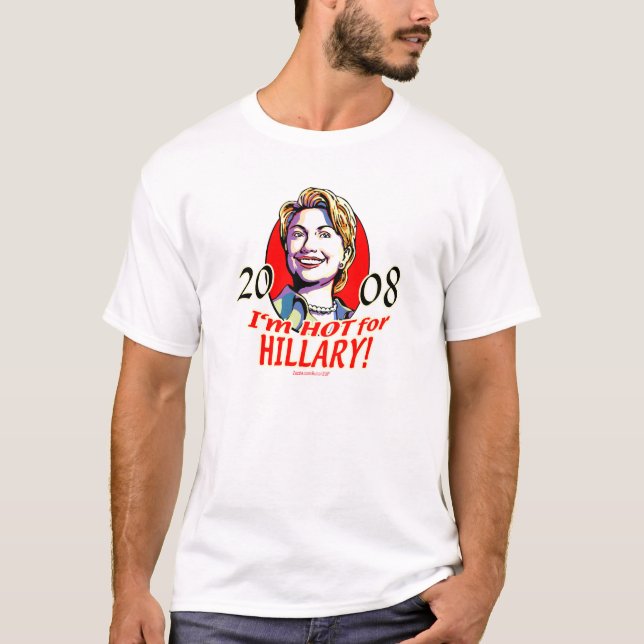 T-shirt Chaud pour la chemise de Hillary (Devant)