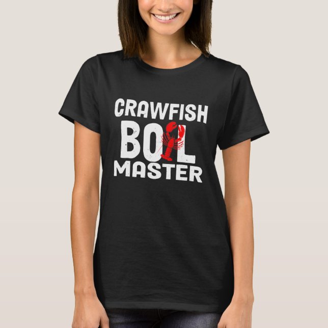 T-shirt Chaudière à langouste Master Cajun Hommes Femmes (Devant)