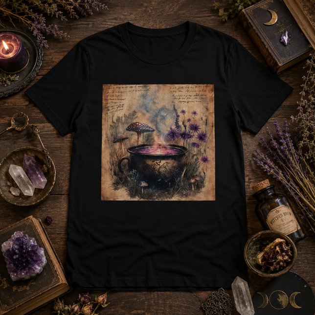 T-shirt Chaudière Botanique Herbal Magique (Créateur téléchargé)